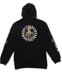Bluza z kapturem Salty Crew Tentacles Fleece. Czarne bluzy męskie SALTY CREW, l, bez wzorów, z polaru, z kapturem, trekkingowe. Za 287.50 zł.