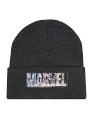 Marvel Czapka CEO-ACCCS-AW25-225MV Czarny. Czarne buty zimowe chłopięce marvel, bez wzorów, z materiału, bez zapięcia. Za 39.99 zł.