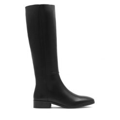 Oficerki Sergio Bardi. Czarne kozaki damskie Sergio Bardi, bez obcasa, na płaskiej podeszwie. Za 383.00 zł.