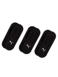 Puma Stopki 906930 Czarny. Czarne skarpety damskie Puma, bez wzorów, z materiału. Za 49.99 zł.