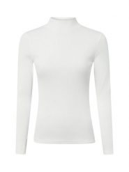 Marie Lund koszulka z długim rękawem Kobiety Bawełna (100%) biały, S. Białe t-shirty damskie Marie Lund, s, bez wzorów, z bawełny, eleganckie, bez kołnierzyka. Za 149.95 zł.