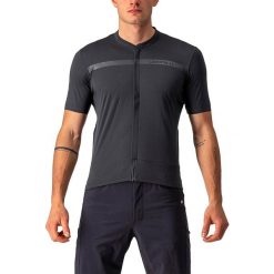Koszulka rowerowa męska Castelli Unlimited Allroad. Szare koszulki sportowe męskie Castelli, m, bez wzorów, z materiału, bez kołnierzyka, bez ramiączek, rowerowe. Za 492.15 zł.