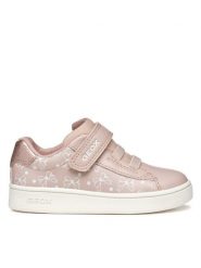 Geox Sneakersy B Eclyper B455MA 0BCQD C8172 Różowy. Czerwone buty sportowe dziewczęce Geox, bez wzorów, ze skóry, bez zapięcia. Za 139.99 zł.