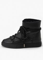 INUIKII FULL LEATHER Śniegowce damskie. Czarne śniegowce i trapery damskie Inuikii. Za 1,019.99 zł.