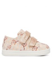 Primigi Półbuty 1355077 M Beżowy. Brązowe półbuty dziewczęce Primigi, bez wzorów, z materiału, bez zapięcia. Za 169.99 zł.