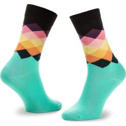 Skarpety Wysokie Unisex HAPPY SOCKS - FAD01-7000 Kolorowy Zielony. Skarpety damskie marki Happy Socks. Za 34.90 zł.