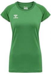 Koszulka damska Hummel hmlhmlCORE volley stretch. Białe t-shirty damskie Hummel, l, bez wzorów, z dżerseju, bez kołnierzyka. Za 184.50 zł.