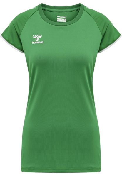 Koszulka damska Hummel hmlhmlCORE volley stretch. Białe t-shirty damskie Hummel, l, bez wzorów, z dżerseju, bez kołnierzyka. Za 147.50 zł.