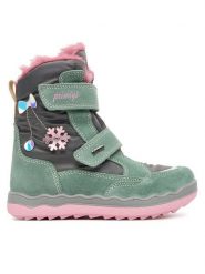 Primigi Śniegowce GORE-TEX 8883700 S Zielony. Zielone buty zimowe dziewczęce Primigi, z gore-texu, bez zapięcia. Za 389.99 zł.