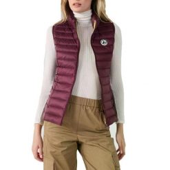 JOTT SEDA Bordeaux. Czerwone kurtki sportowe damskie jott, bez wzorów, z tkaniny, bez kaptura, trekkingowe. Za 319.99 zł.