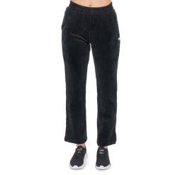 Leone 1947 Glam Winter Damen Palazzohose aus gestreiftem Samt. Czarne obuwie sportowe damskie LEONE 1947 APPAREL, bez wzorów, z bawełny, na fitness i siłownię. W wyprzedaży za 162.09 zł.