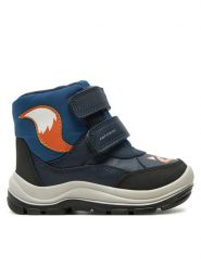 Geox Śniegowce B Flanfil Boy B Abx B463VB 054FU CF44K S Granatowy. Niebieskie buty zimowe chłopięce Geox, bez wzorów, ze skóry, bez zapięcia. Za 319.99 zł.