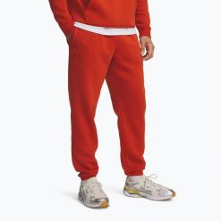 Spodnie treningowe męskie Under Armour Essential Fleece Joggers surplussurplus. Brązowe buty sportowe męskie Under Armour, m, bez wzorów, na fitness i siłownię. Za 329.99 zł.
