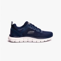 Buty Skechers Męskie Niebieskie Sneakersy. Niebieskie buty sportowe męskie Skechers, z materiału, bez zapięcia. Za 209.00 zł.