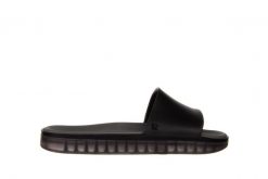 Klapki Melissa Beach Slide Next Gen AD Matte Black Smoke 010338, Czarny, Guma - 38. Czarne klapki damskie Melissa, z aplikacjami, z gumy, bez obcasa. W wyprzedaży za 179.10 zł.