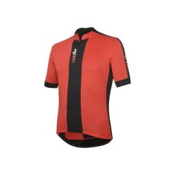 Jersey rh+ Primo. Czarne koszulki sportowe męskie bez wzorów, z jersey, bez kołnierzyka, bez ramiączek, rowerowe. W wyprzedaży za 198.15 zł.