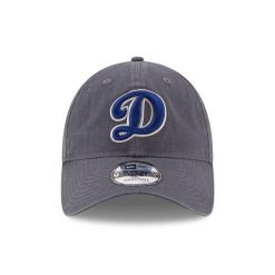Czapka z daszkiem New Era MLB Los Angeles Dodgers. Szare czapki i kapelusze męskie New Era, bez wzorów. Za 186.00 zł.