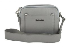 Listonoszka skórzana BARBERINI'S j. szara 707-8. Szare torebki shopper damskie Barberinis, z aplikacjami, ze skóry, klasyczne, zdobione, bez dodatków. Za 219.99 zł.