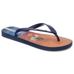 Pomarańczowe Japonki Ipanema Modne Obuwie Męskie. Niebieskie klapki męskie Ipanema, z materiału. Za 69.99 zł.