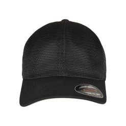 Czapka Z Daszkiem 360 Omnimesh. Brązowe czapki i kapelusze damskie FLEXFIT, bez wzorów. Za 87.99 zł.