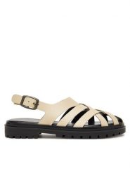G-Star Raw Sandały WI34-23568-02 Beżowy. Brązowe sandały damskie G-Star, bez wzorów, ze skóry, bez obcasa, na płaskiej podeszwie, bez zapięcia. Za 155.99 zł.