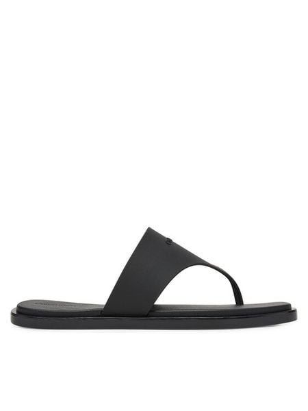 Calvin Klein Japonki Toepost Tpu Slide HW0HW02836 Czarny. Czarne klapki damskie Calvin Klein, bez wzorów, z syntetyku, bez obcasa. Za 199.99 zł.