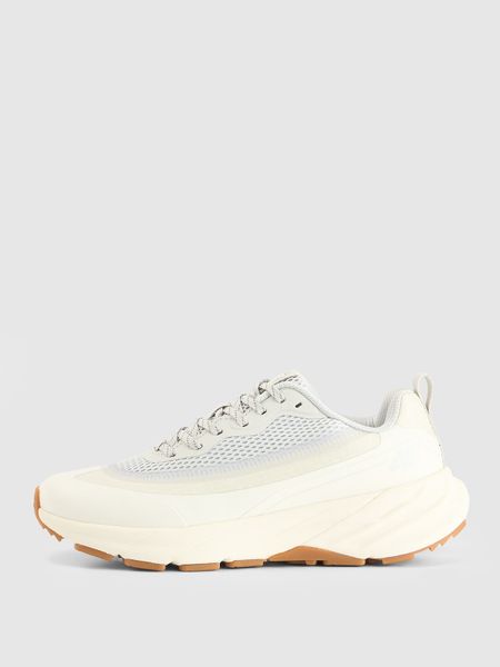 4F Buty do biegania w terenie Speed Trail damskie - beżowe 39. Brązowe obuwie sportowe damskie 4f, bez wzorów, z gumy, do biegania. Za 349.99 zł.