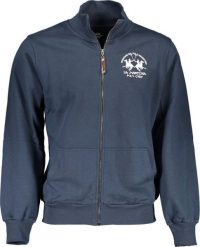 La Martina BLUZA LA MARTINA Z ZAMKIEM MĘSKA NIEBIESKA XL. Niebieskie bluzy męskie La Martina, m, bez wzorów, bez kaptura. Za 354.88 zł.