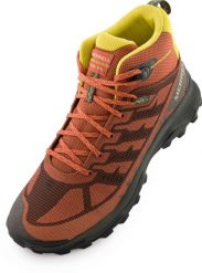 Buty męskie Merrell Speed Eco Mid Waterproof Clay Orange. Brązowe trekkingi męskie Merrell. Za 511.99 zł.