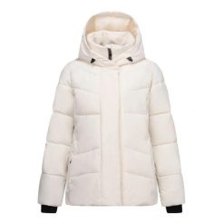 Damska kurtka puchowa Dare 2B Lustre. Białe kurtki snowboardowe damskie Dare 2b, bez wzorów, z puchu, bez kaptura, narciarskie. Za 453.00 zł.