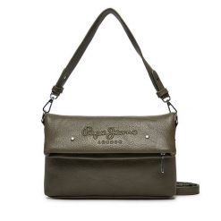 Torebka Pepe Jeans. Brązowe torebki do ręki damskie Pepe Jeans, bez wzorów, z jeansu, klasyczne, bez dodatków. Za 169.99 zł.
