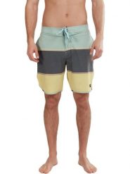Spodenki plażowe męskie FUNDANGO Neal Boardshort. Szare kąpielówki męskie Fundango, m, bez wzorów, z materiału, żeglarskie. Za 299.00 zł.