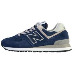Buty Męskie New Balance Sneakersy 574 Skóra Siatka Sportowe. Niebieskie buty sportowe męskie New Balance, z materiału, bez zapięcia, trekkingowe. Za 479.00 zł.
