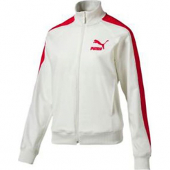 Bluza w kolorze białym. Białe bluzy damskie Puma, prążkowane. W wyprzedaży za 136.95 zł.