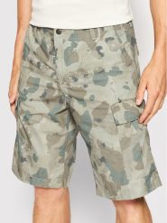 Carhartt WIP Szorty materiałowe Cargo I015999 Zielony Regular Fit. Zielone szorty męskie Carhartt WIP, m, bez wzorów, z bawełny. Za 499.99 zł.