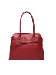 DeeZee Torebka C-DZE-S-010-08 Bordowy. Czerwone torebki do ręki damskie DeeZee, bez wzorów, z materiału, bez dodatków. Za 149.99 zł.