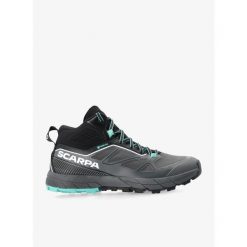 Buty podejściowe damskie Scarpa Rapid Mid GTX. Szare obuwie sportowe damskie Scarpa, bez wzorów, wspinaczkowe. Za 567.99 zł.