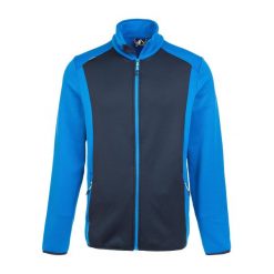 Bluza trekkingowa męska Whistler Fred Powerstretch. Niebieskie bluzy męskie Whistler, m, bez wzorów, bez kaptura. Za 279.99 zł.