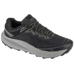 Buty do biegania męskie, Nova 4. Czarne buty sportowe męskie Merrell, z gumy, bez zapięcia, do biegania. Za 727.00 zł.