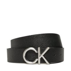 Pasek Męski Calvin Klein. Czarne paski damskie Calvin Klein, bez wzorów. Za 159.99 zł.