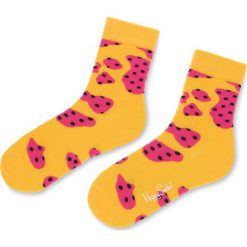 Skarpety Wysokie Unisex HAPPY SOCKS - COW1001-2000 Żółty. Skarpety damskie marki Happy Socks. Za 34.90 zł.