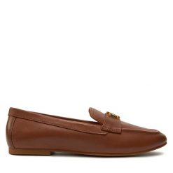 Loafersy LAUREN RALPH LAUREN. Brązowe mokasyny damskie Lauren Ralph Lauren. Za 399.99 zł.