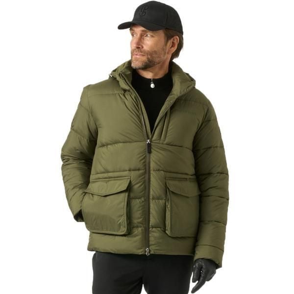 Kurtka puchowa PS of Sweden Lucca. Zielone kurtki męskie PS OF SWEDEN, na zimę, xs, z aplikacjami, z puchu. Za 1,283.75 zł.