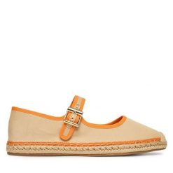 Espadryle Tommy Hilfiger. Brązowe espadryle damskie Tommy Hilfiger, bez wzorów, bez obcasa, bez zapięcia. Za 329.99 zł.