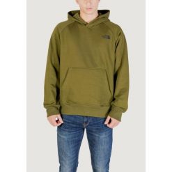 Bluza Mężczyzna THE NORTH FACE M RAGLAN BOX NSE HOODIE. Zielone bluzy męskie The North Face, m, bez wzorów, z bawełny, z kapturem. Za 337.25 zł.