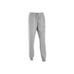 Spodnie slim Gym & Pilates 3S damskie. Szare spodnie materiałowe damskie Adidas, s, bez wzorów, z bawełny. Za 199.99 zł.