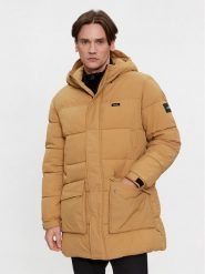 Calvin Klein Kurtka zimowa Crinkle K10K112228 Beżowy Regular Fit. Brązowe kurtki męskie Calvin Klein, na zimę, m, bez wzorów, z syntetyku, bez kaptura. Za 1,059.00 zł.