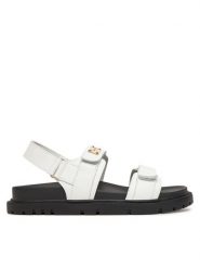 MEXX Sandały MX/020C-HY Biały. Białe sandały damskie Mexx, bez wzorów, ze skóry, bez obcasa, na płaskiej podeszwie, bez zapięcia. Za 279.99 zł.