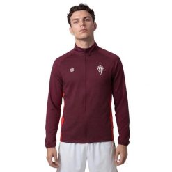 Męska rozpinana bluza piłkarska Siroko RSG Prematch Fullzip Player M. Czerwone bluzy męskie SIROKO, m, bez wzorów, z materiału, bez kaptura. Za 279.00 zł.