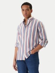 Tommy Hilfiger Koszula Heritage MW0MW41695 Fioletowy Regular Fit. Fioletowe koszule męskie Tommy Hilfiger, l, bez wzorów, z bawełny, bez kołnierzyka, bez ramiączek. Za 449.99 zł.